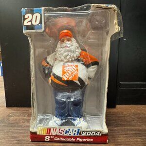 Nascar #20 Santa Claus 2004 8" Collectible Figurine by Trevco Unopened